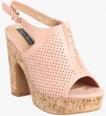 Flat N Heels Pink Sandals women