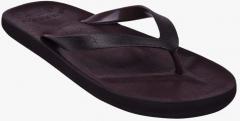 Flipside Brown Slip On Flip Flops men