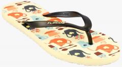 Flipside Yellow Slip On Flip Flops women