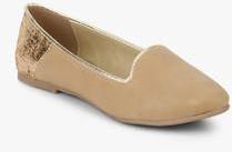 Footin Beige Belly Shoes women