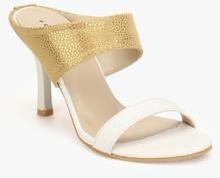 Footin Golden Stilettos women