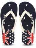 Freetoes Australia Navy Blue Flip Flops Men