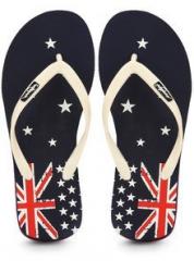 Freetoes Australia Wmns Navy Blue Flip Flops women