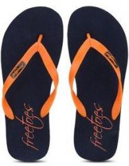 Freetoes Basic Navy Blue Flip Flops men