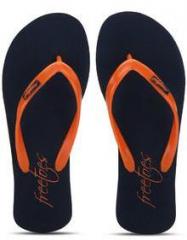 Freetoes Basic Wmns Navy Blue Flip Flops women