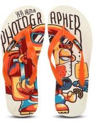 Freetoes Photographer White Flip Flops men