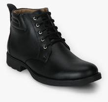 Fresco Black Derby Boots men