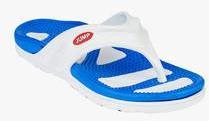 Frestol White Flip Flops men