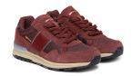 Gas Burgundy Carl Shiny Mx Sneakers Men