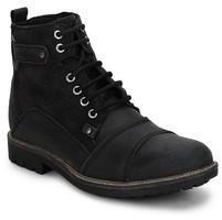 Gas Dean Black Boots men