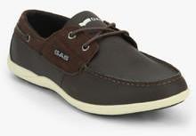 Gas Endline 001 Brown Boat Shoes men