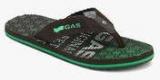 Gas Kirk Green Flip Flops Men