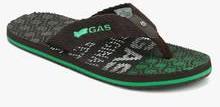 Gas Kirk Green Flip Flops men