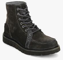 Gas Neptune Black Boots men