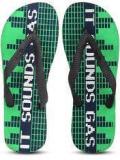 Gas Racket Green Flip Flops Men