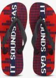 Gas Racket Red Flip Flops Men