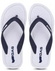 Gas Spot White Flip Flops men