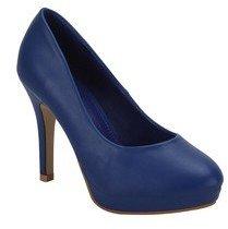 Get Glamr Blue Stilletoes women