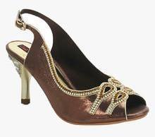 Get Glamr Coffee Stilettos women