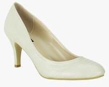 Get Glamr Cream Stilettos women