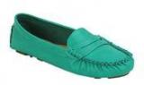 Get Glamr Green Moccasins women