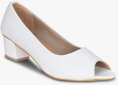 Get Glamr White Peep Toes women