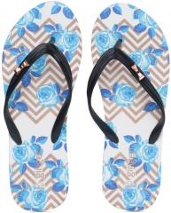 Ginger By Lifestyle Black Thong Flip Flops women