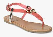 Gini & Jony Peach Sandals girls