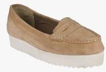 Glety-the Shoe Parlour Camel Moccasins women