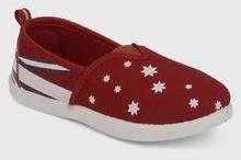 Happy Feet Flags Red Loafers boys