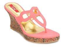 Hm Pink Wedges women