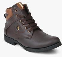 Hoopers Brown Derby Boots men