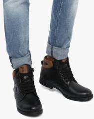 Hoopers Derby Black Boots men