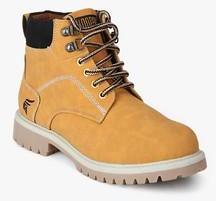 Hoopers Mustard Yellow Derby Boots men