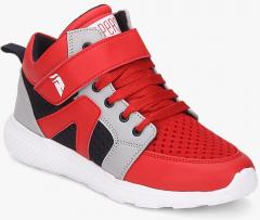 Hoopers Red Regular Sneakers boys