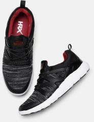 Hrx By Hrithik Roshan Black Mesh Regular Running Shoes men