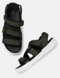 Hrx By Hrithik Roshan Olive Green Sport Sandals Men