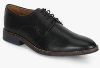 Hush Puppies Albert Bronson Black Derby Formal Shoes men