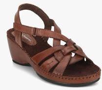 Hush Puppies Amarlysis Sandal Brown Wedges women