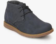 Hush Puppies Barrett Flight Navy Blue Derby Boots men