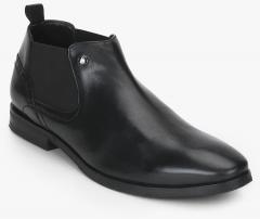 Hush Puppies Black Boots Formal Shoes men