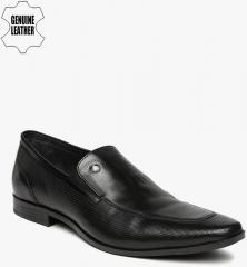 Hush Puppies Black Slip On Shoes Formal Shoes men