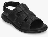 Hush Puppies Charles Black Sandals men