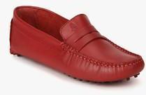 Hush Puppies Gwen Drivers Red Moccasins women