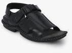 Hush Puppies New Decent Open Toe Black Sandals men