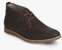 Hush Puppies Roland Jester Brown Derby Boots men