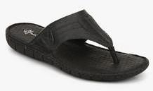 Hush Puppies Sedan Thong Black Slippers men