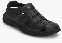 Hush Puppies Simon Black Sandals men