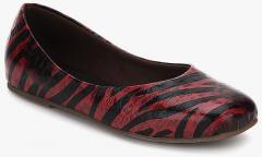 Hype Maroon Belly Shoes women