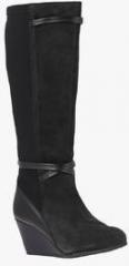 Ilo Black Platform Boot women